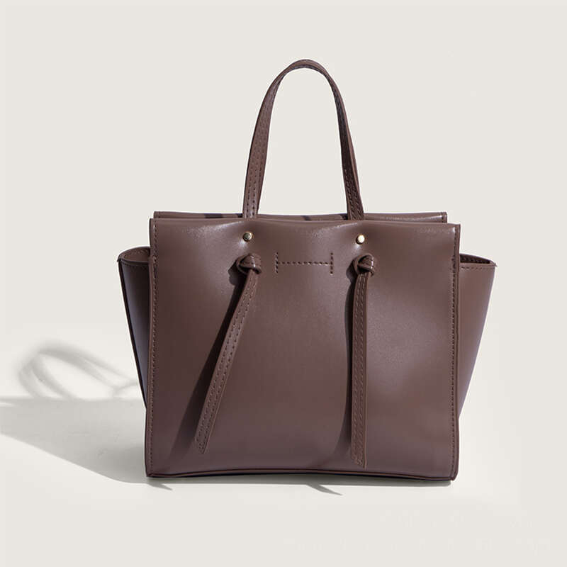 Vintage 2025 New Women's Fashion Retro Simple Casual Versatile Handbag Large Capacity Commuter Shopping Bags for Female