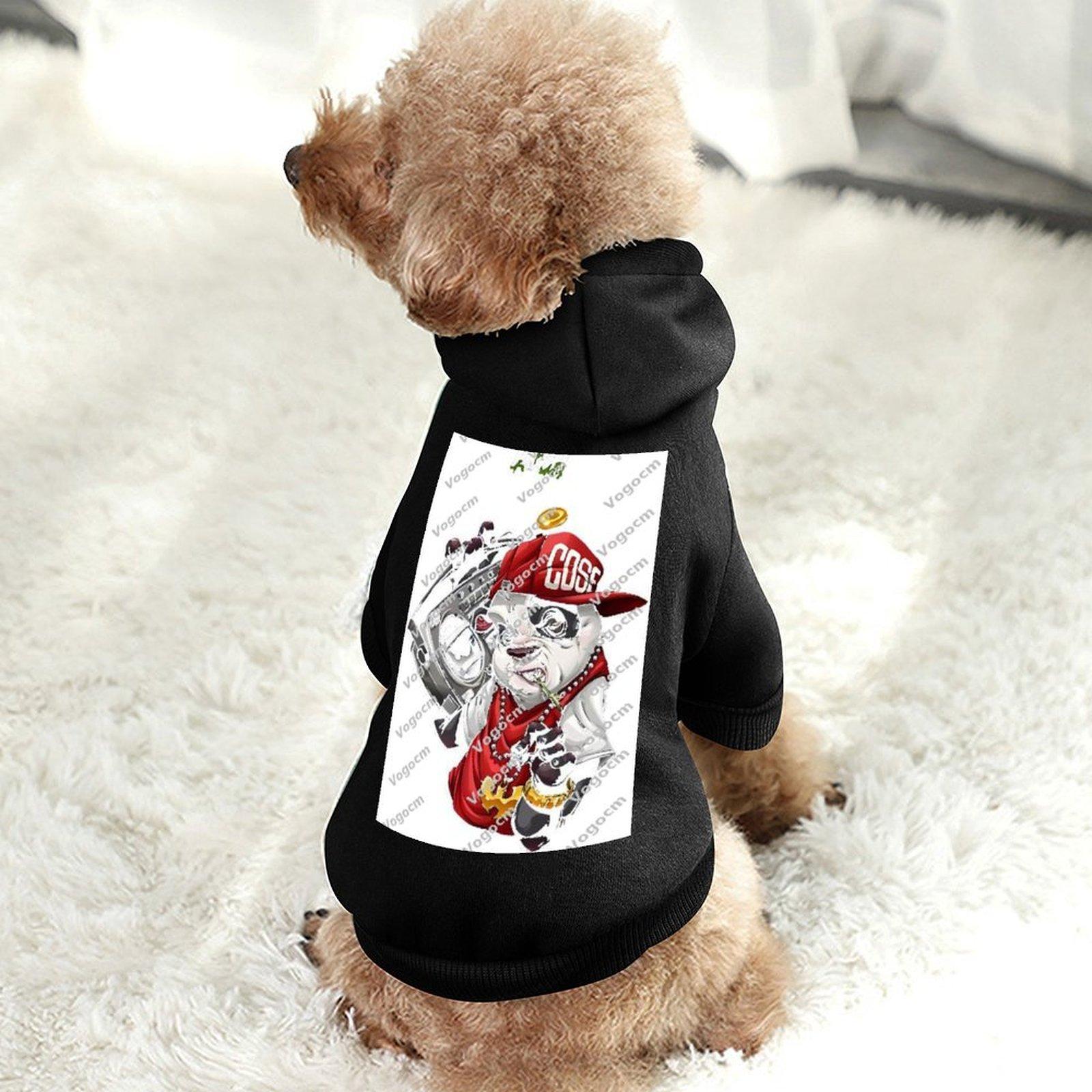 Stylist Hoodie Dog Long Sleeve Everyday Leisure Hoodie for Pet Cartoon Print XS-2XL Micro Elastic Fabrics Soft Clothings