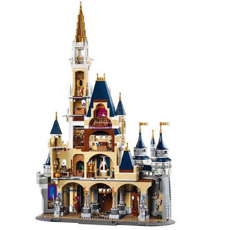Blocks NEW 4080PCS Compatible 71040 Princess Castle Modular Building Blocks Bricks Educational Toys For Kids Christmas Birthday GiftsY2411270B57