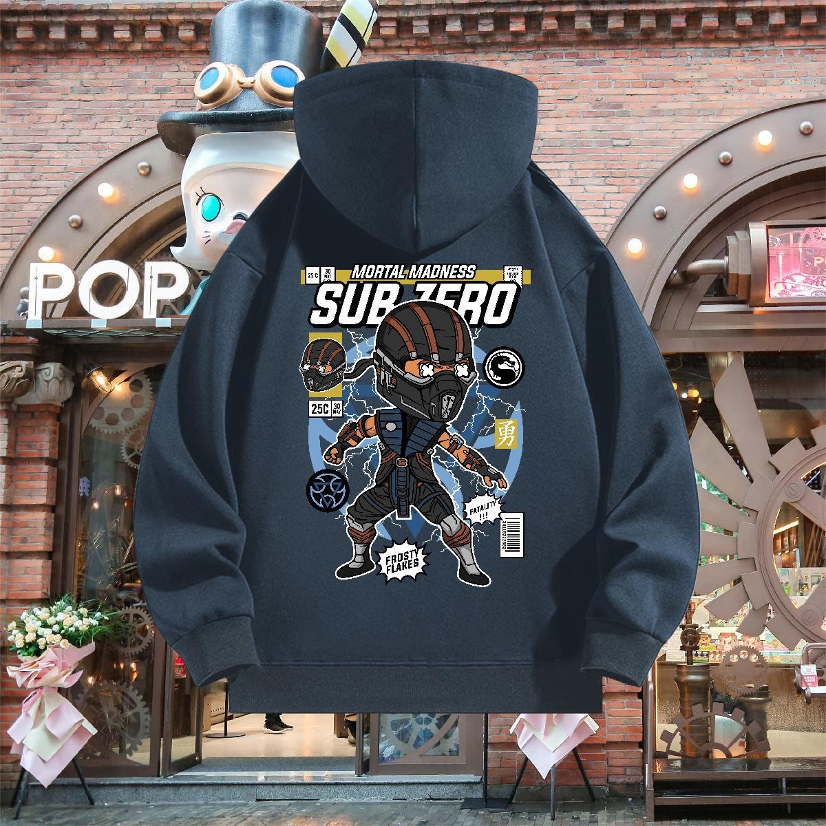 Fashion Designer Unisex Sweatshirts Breathable Hooded Collar Wholesale Men's Hooded Sweatshirt Floral Print Wear Autumn Winter Thick Fleece