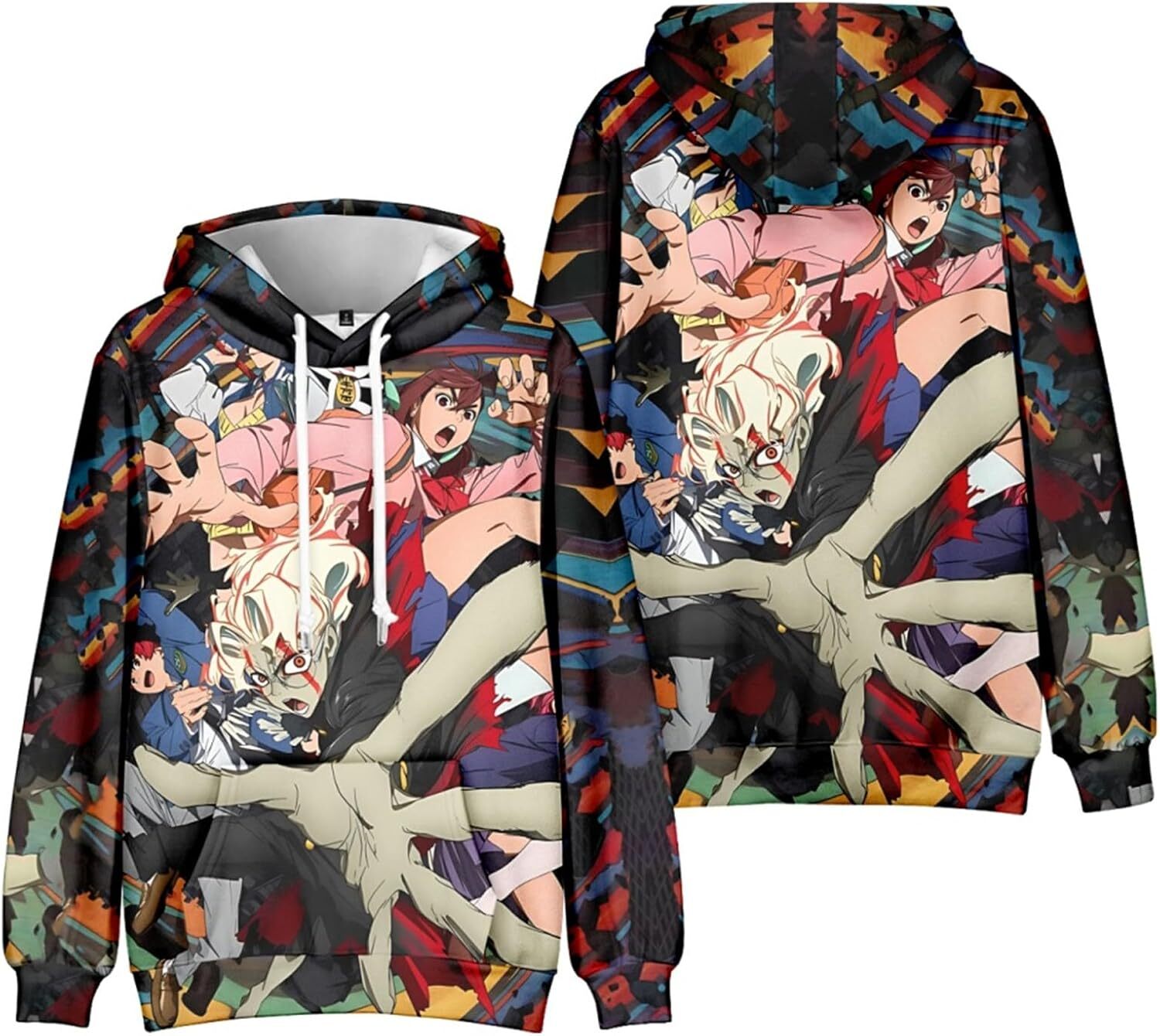 Hoodie for Mens Womens Anime DanDaDan Hoodie Jacket Sweater 3D Printing Costume Pullover Graphic Hoodies sweatshirt fashion cool