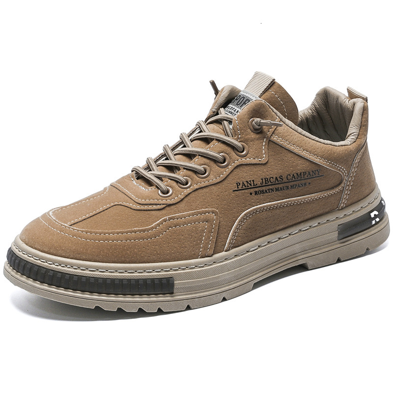 Autumn new workwear height increasing casual low top board work men's chef labor protection shoes men