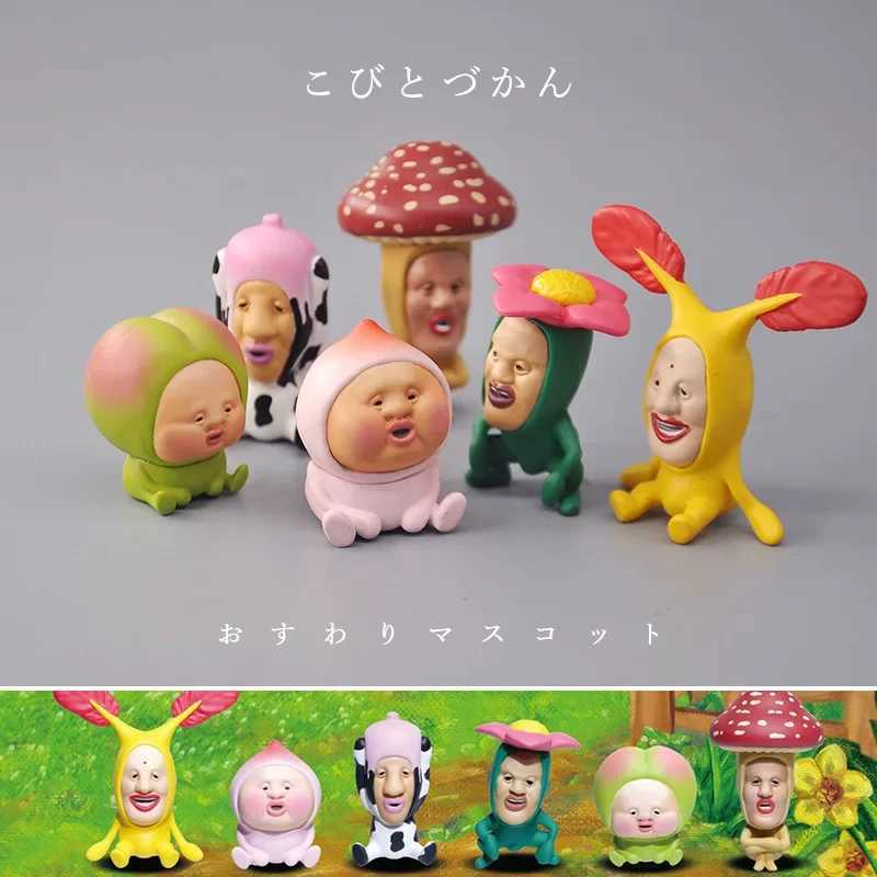Authentic Japanese products through Kobito Farm Elf Doll Gashapon Capsule Toy Action Picture Decoration Model Batch W241105