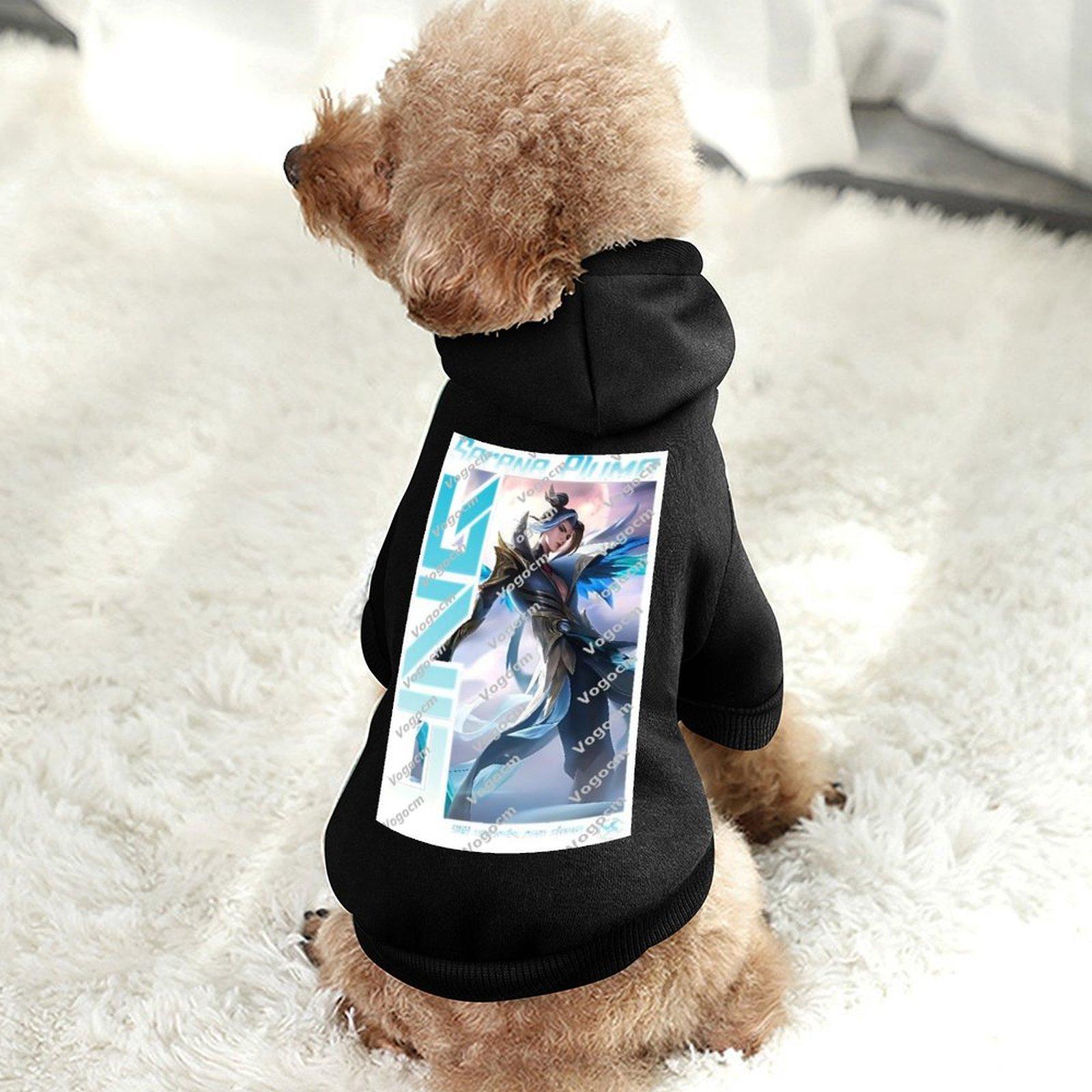 Custom Dog Sweatshirts Comfortable Hoodie Streetwear Cat Hoodie Black Oversized Anti-linting Cool Design Top Hoodie