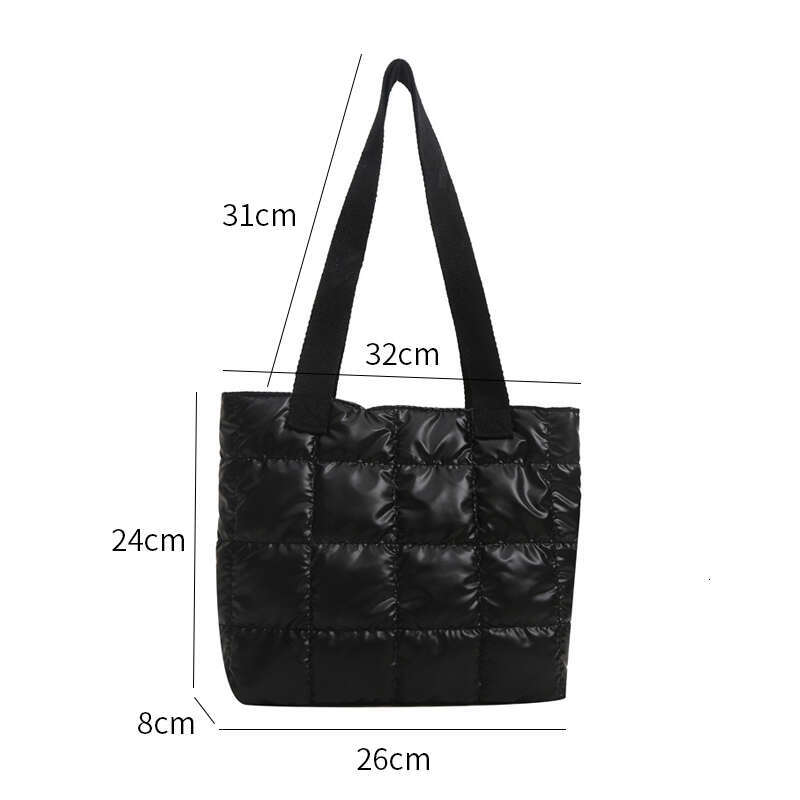 Designer Bag Fashion Tote Handbags Soft Rhombus Bags For Women Black Large Capacity Vinatge Quilted Shoulder Bag Purse For Travel Shopping handbag