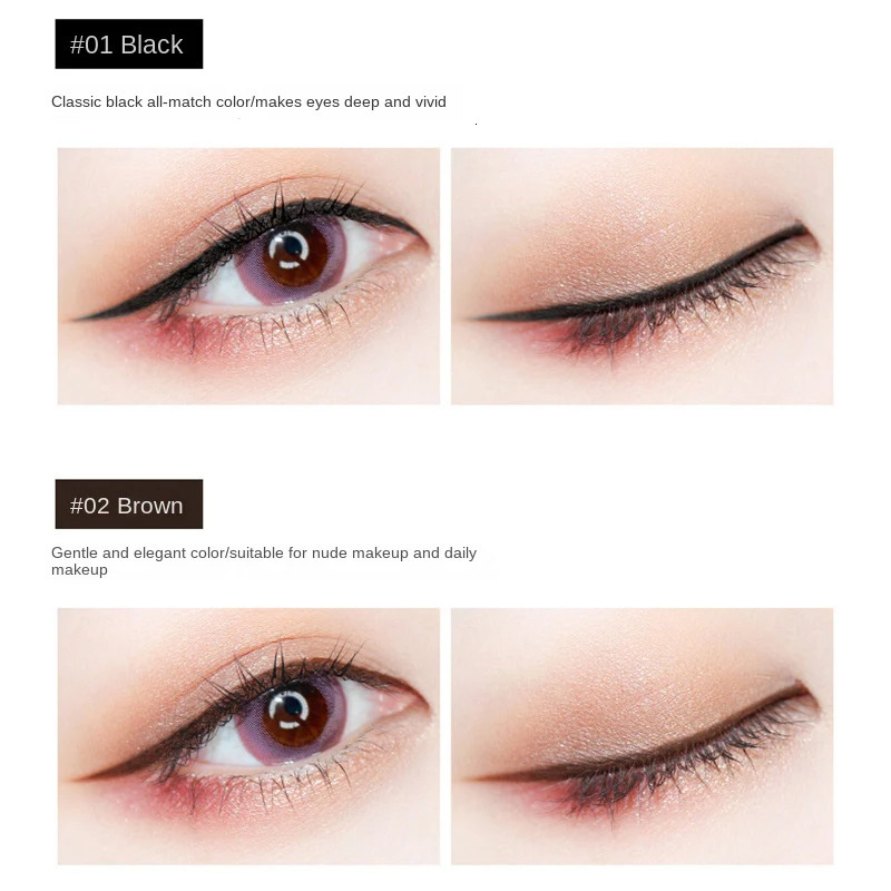 Liquid Eyeliner Long-lasting Waterproof Smudge Proof Eyeliner Pen Women Korean Makeup High Quality Professional Cosmetic 241104