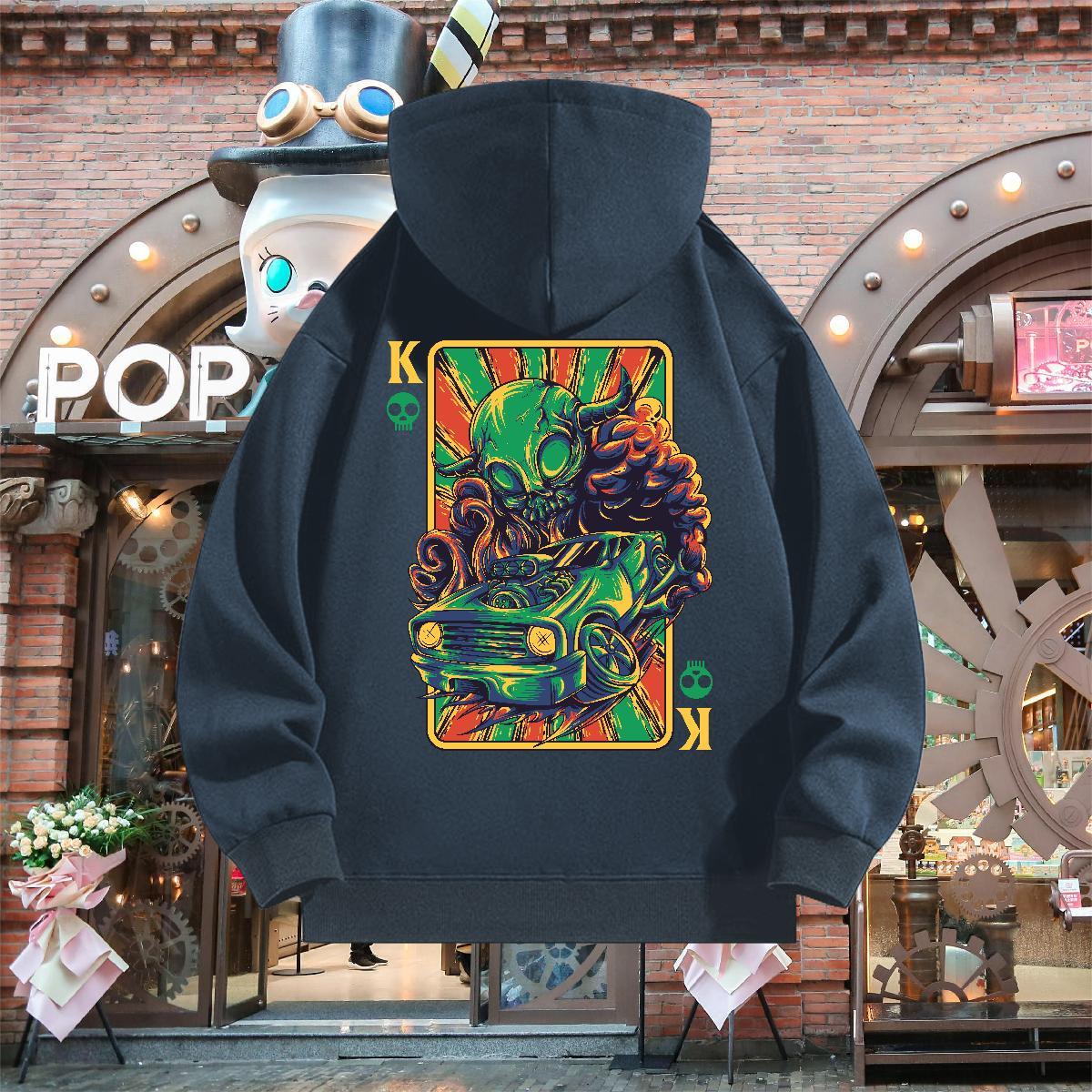 Designer Fashion Hoodie Men Hooded Collar Long Sleeves Wholesale Men Clothes Hoodie DIY Printed Top Hoody Y2K Thick Plush