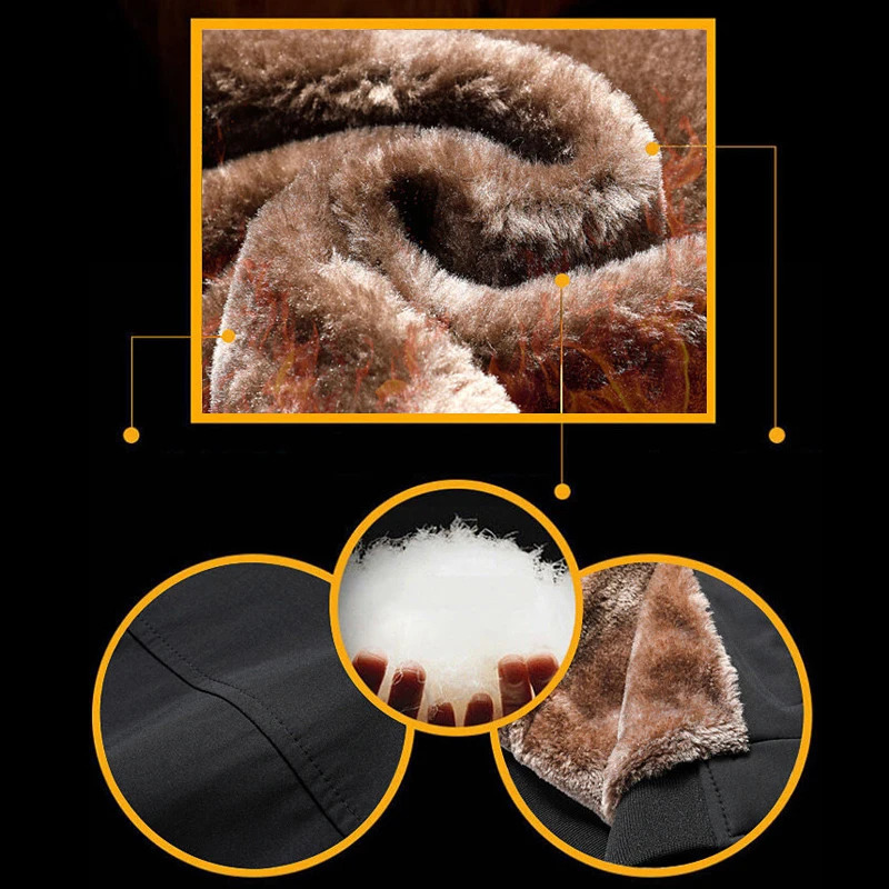 MANTLCONX est 8XL Mens Winter Jackets Thick Stand Collar Mens Coats Casual Warm Fleece Cotton Mens Jacket Winter Outwear 241105