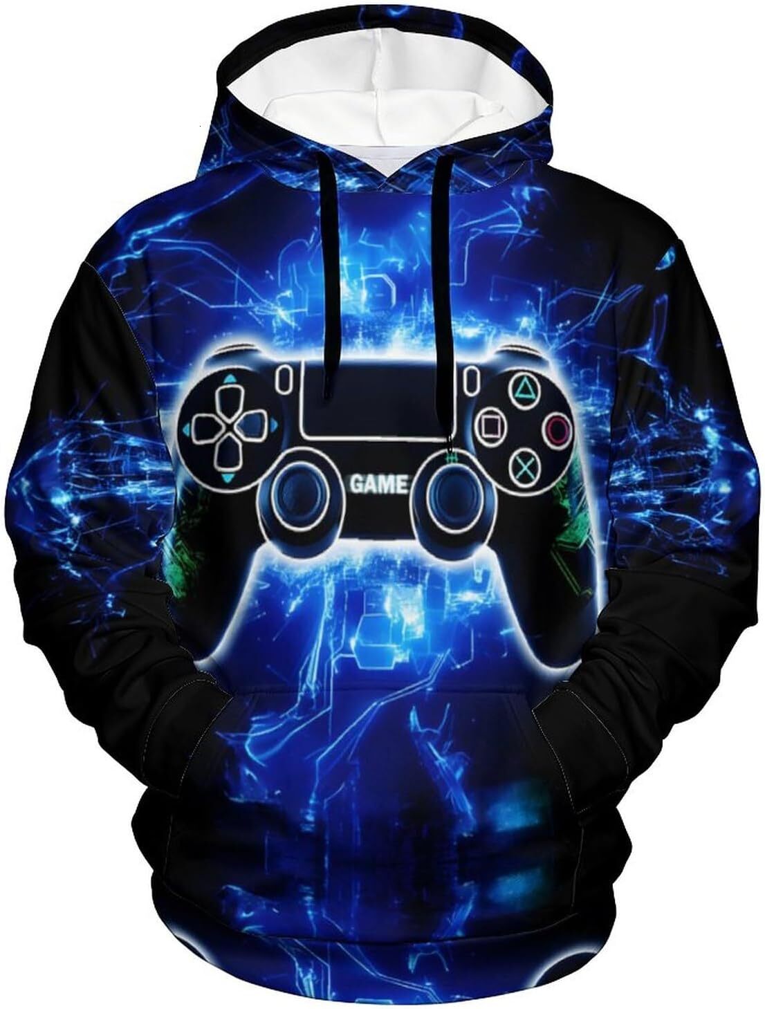 Hoodie for Mens Womens Unisex Novelty Hoodies Graphic Print Hoodies Pullover Sweatshirt Casual Long Sleeve Pockets Fashion Trends keep warm