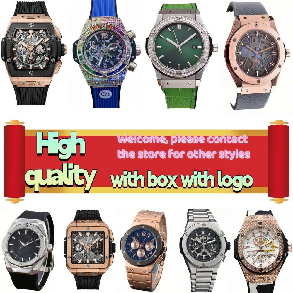 Aaa Bigbang Hublote Watch Luxury Designer Hublet Watch Man Watch Woman Watch High Quality Hubolo Mens Watch Quartz Mechanical Automatic Vintage Watch Box Gift 5bf