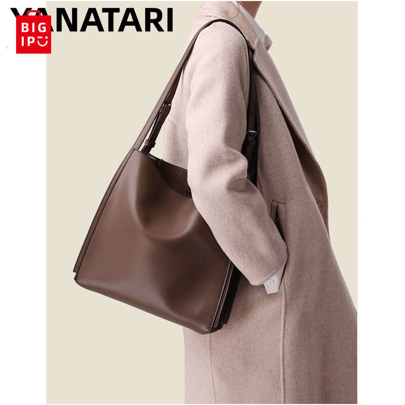 Designer Bag Female Shoulder Bag Tote Bags For Women Luxury Big Shopping Bag Handbags Large Capacity Bucket Bag Genuine Leather Cowhide Bag
