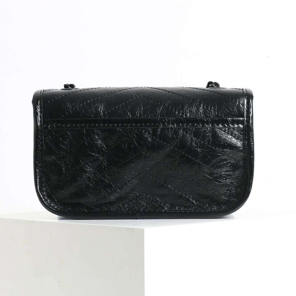 Designer Bag Niki Chain Shoulder High Quality First Layer Cowhide Bags Female 2024 Women's Fashion Cowhide Genuine Luxury Brand Designer Bags