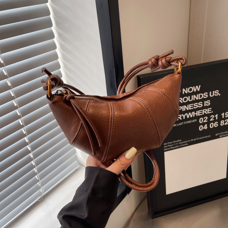 Croissant Female New Versatile Casual Super Hot Dumpling Fashionable Single Shoulder Crossbody Bag Designer Bags Handbags Women