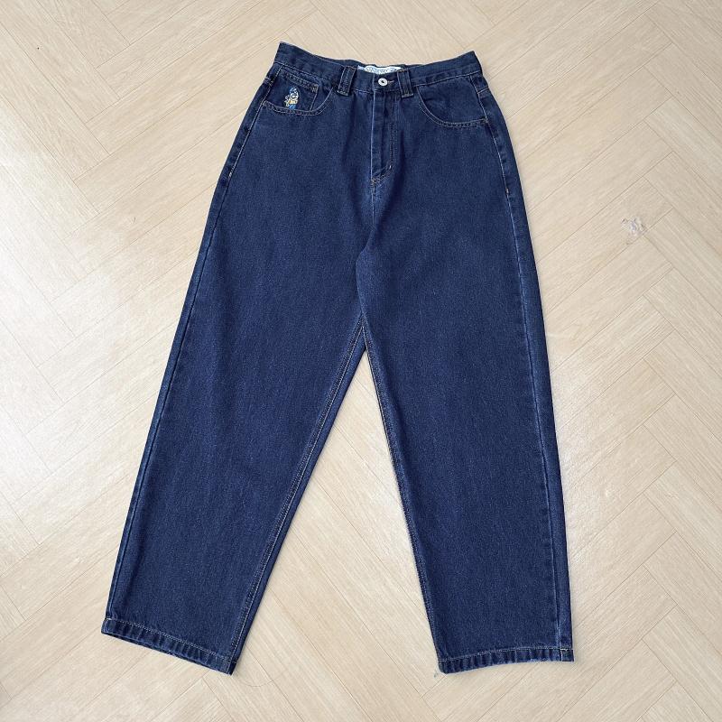 2025 S Fashion Designer Men S Jeans Y K Polar Big Boy Baggy Sell Series Streetwear Embroidery Casual Wide Leg Skate Denim Pants Men Clothing