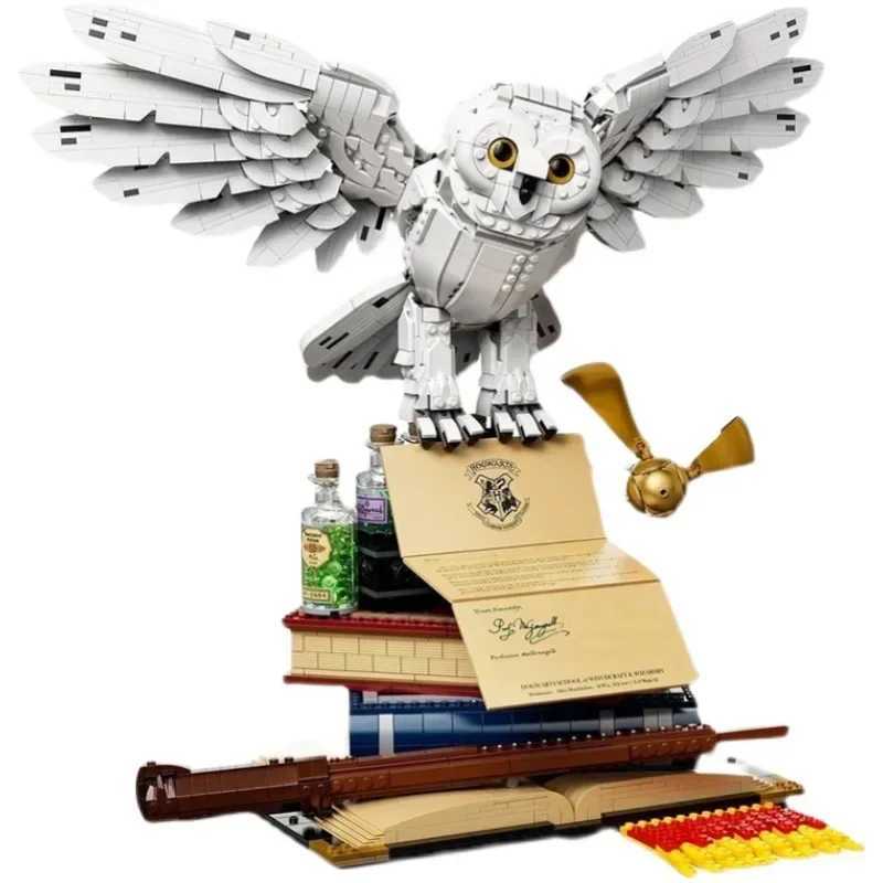 Free shipping Magic Owl Building Blocks Assembly Model 20th Anniversary Collectors Edition Set Adult Toys Boys Childrens Gifts 3010pcs
