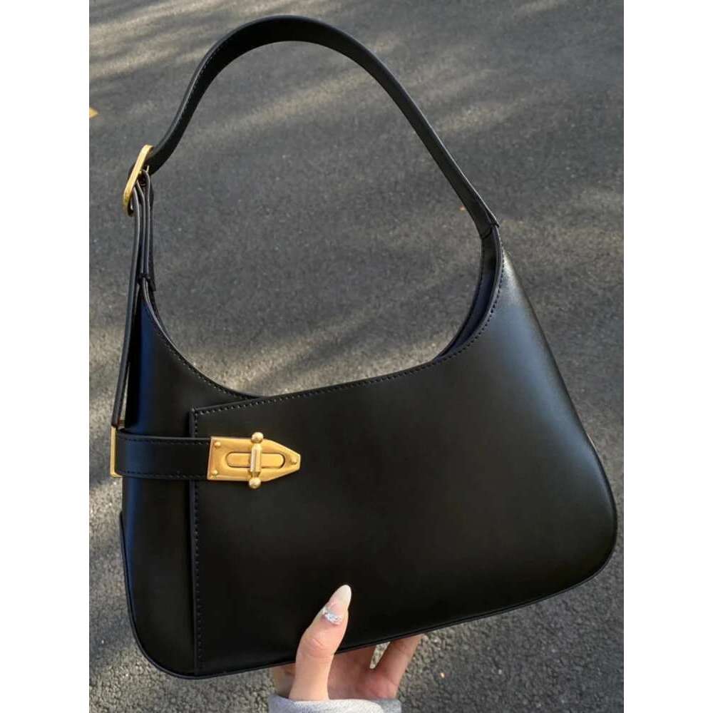 Designer Bag Internet Celebrity Popular High-End Oneshoulder Armpit Bag Commuting Simple And Versatile Casual Handbag Retro Office Worker Bag