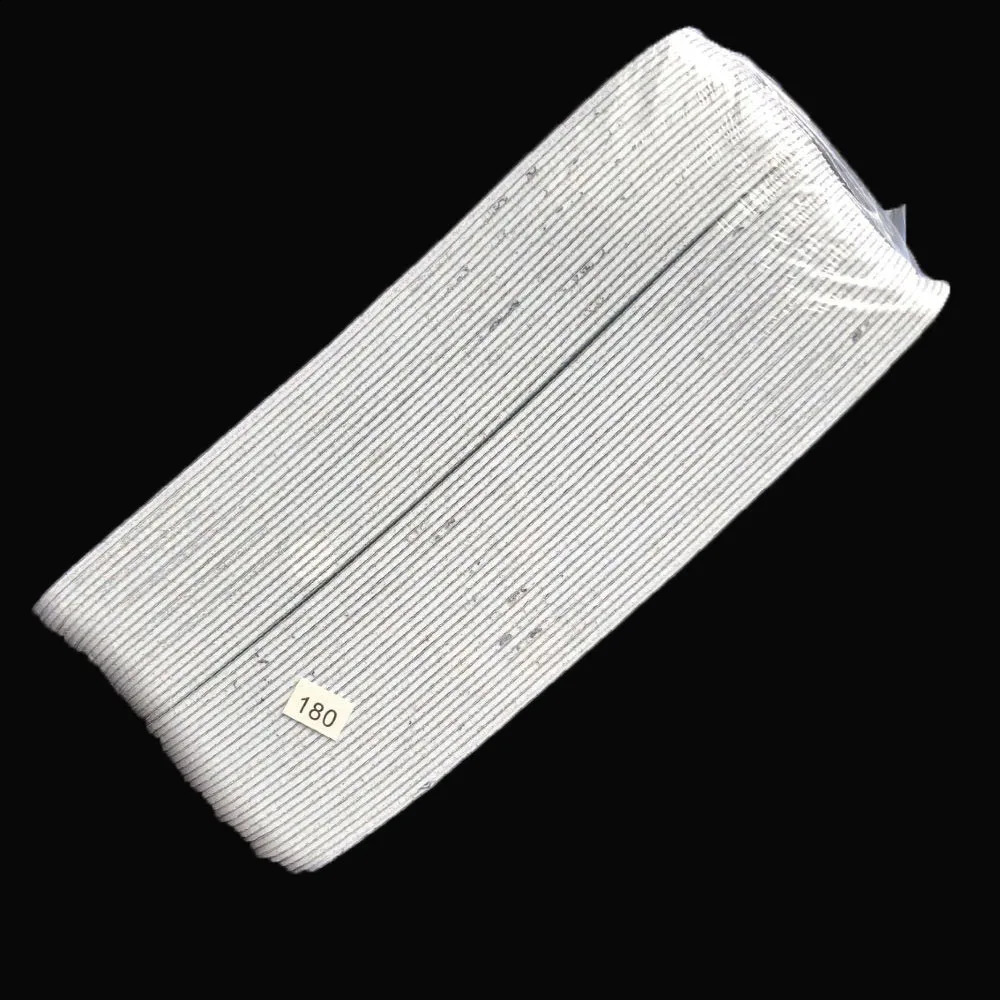 50 Pcs Sandpaper Replacement Pads 100 120 180 240 Grit Nail Professional File 241105
