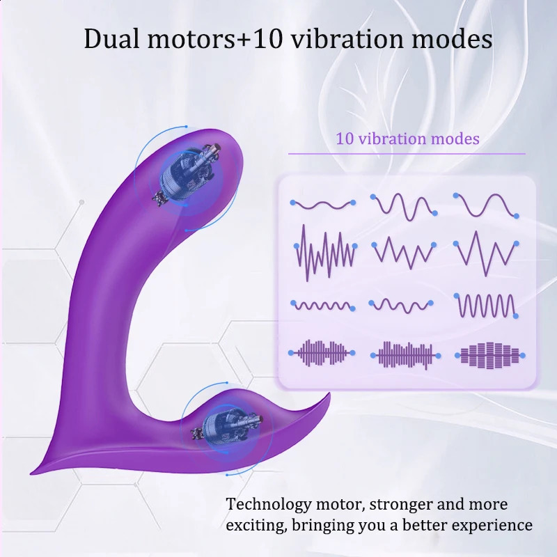 Vibrator For Women Vaginal Clitoris Stimulator G Spot Massager Wearable Finger Wiggling Dildo Female Adult Sex Toys 241105