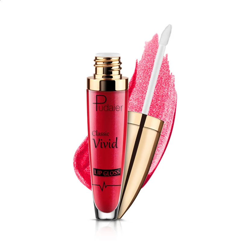 18 Color Matte To Shiny Glitter Liquid Lipstick Shiny Lip Gloss Diamond Waterproof Long Lasting Pearl Lipgloss Women Lip Makeup 241105
