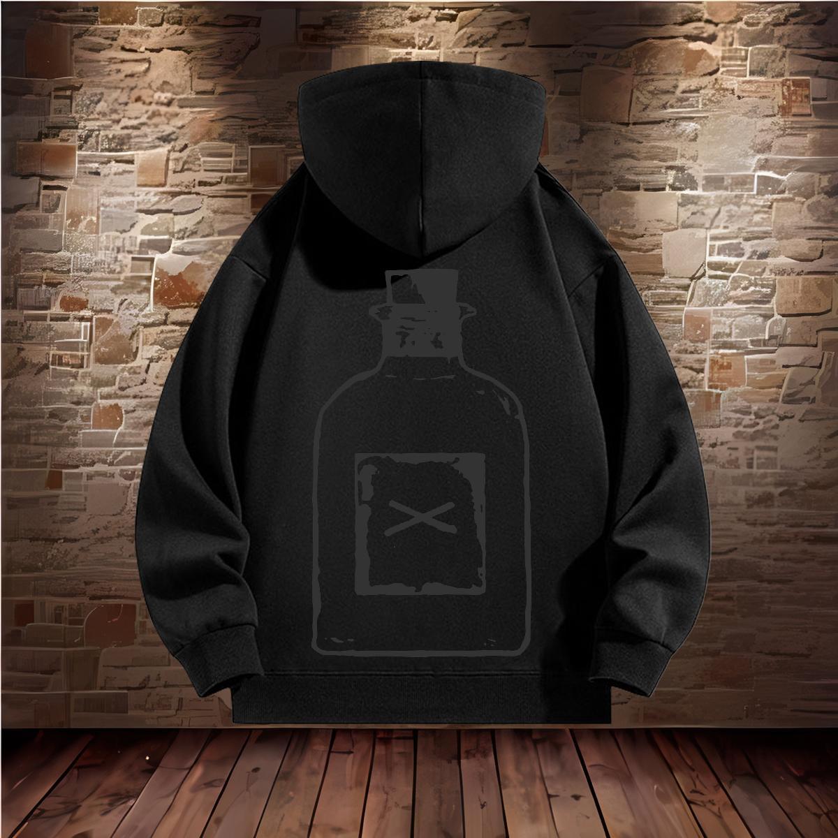 Brand Mens Hoodie Sweatshirt Hooded Collar Long Sleeves Soft Men's Hooded Sweatshirt Plus Size Custom Top Pullover Hoodie Spring Autumn Thick Plu
