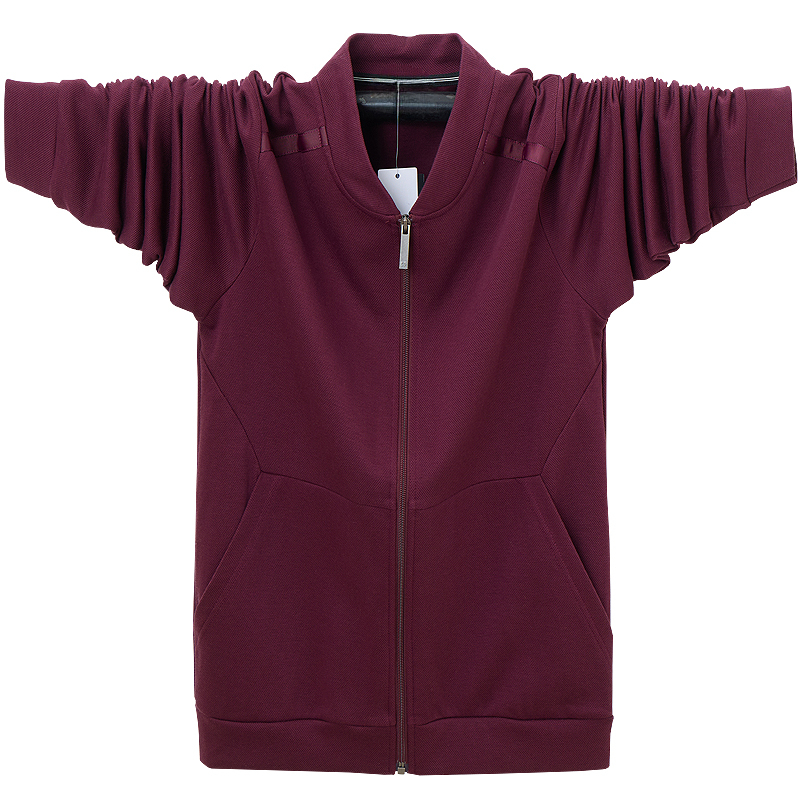 Fashion Men's Hoodies Autumn Winter Plus Size 6XL Male Casual Hoodies Sweatshirts Solid Color Coats Outerwear Sweatshirt Tops