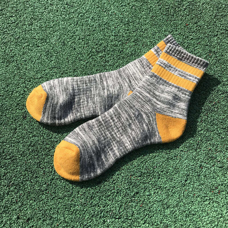 shanshi men socks Towel bottom cotton sports autumn and mid tube winter new adult men's basketball socks