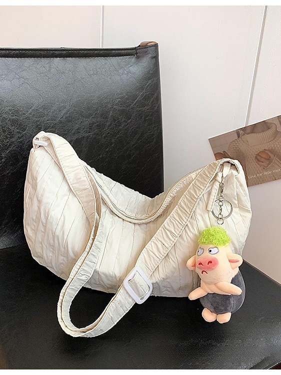 Commuting leisure small women's simple and fashionable dumpling bag, autumn new design, textured shoulder bag designer bags handbags women