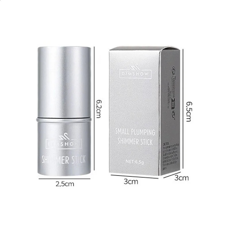 Face Brown Contouring Bronzer Stick Multifunctional Highlighter Blush Silkworm Brightening Sculpt Facial Outline Shadow Cosmetic 241105