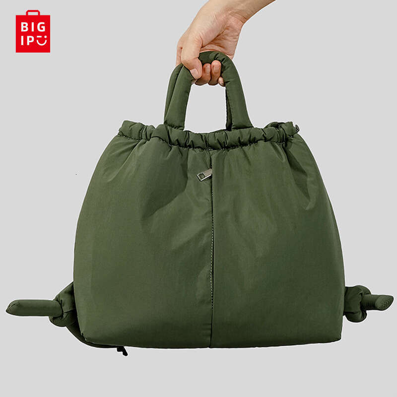 Designer Bag Casual Nylon Women Handbags Simple Vintage Lady Shoulder Bags Padded Soft Puffer Bag Large Capacity Tote Bag 2024