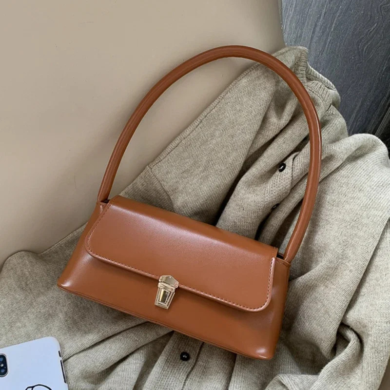 Women's Handbag Solid Color Women's Fashion Designer Armpit Brand Women's Crossbody Bag