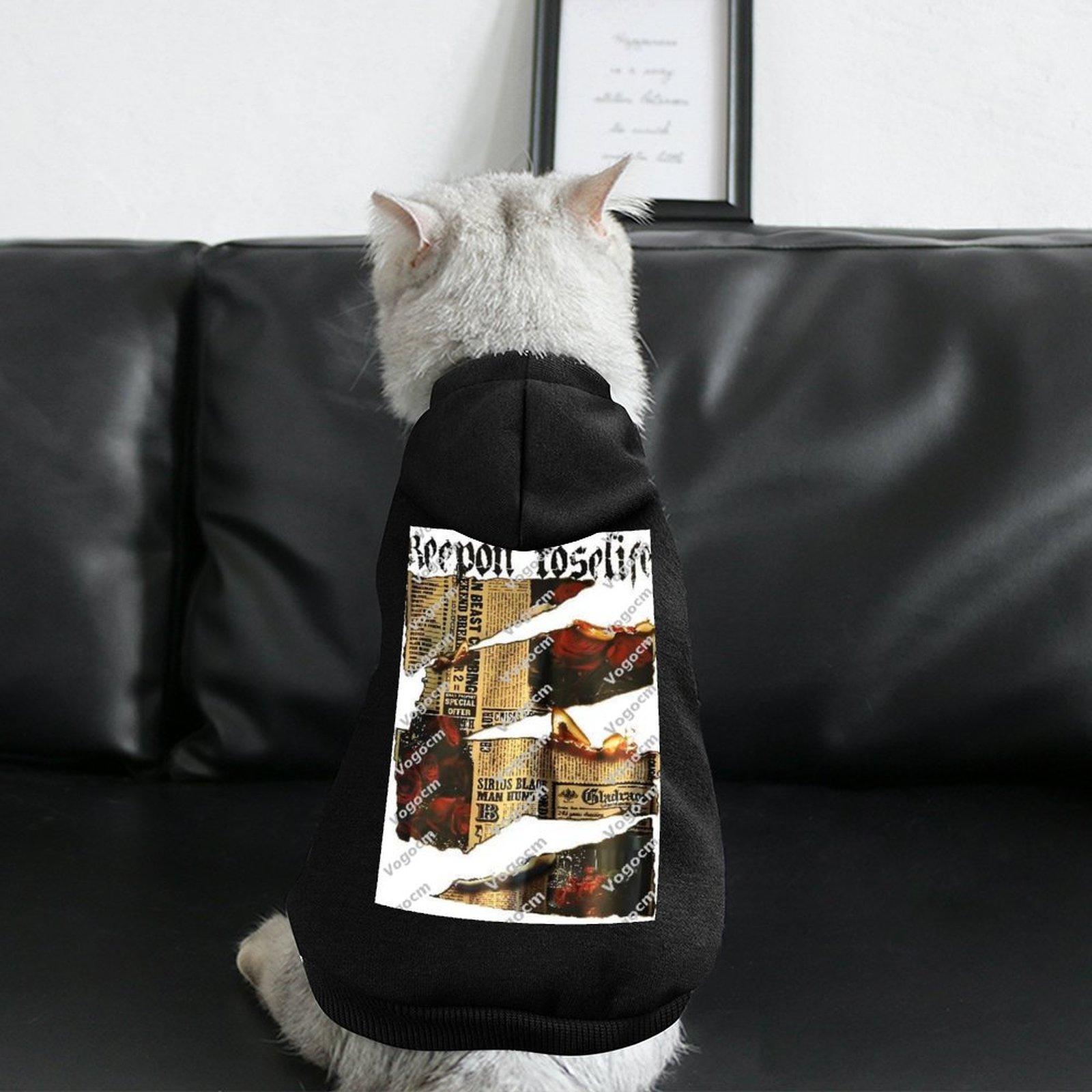 Fashion Dog's Hooded Sweatshirt Hoodie Outdoor Sun Protection Dog Hoodie Customized Anime Terylene health cloth Cool Design Pet Hoody