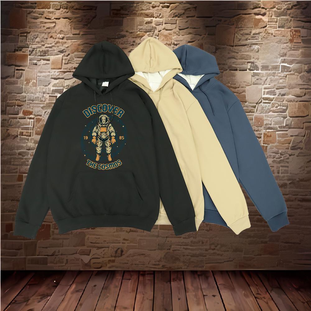 Custom Men's Hooded Sweatshirt Drawstring Long Sleeve Loose Mens Hoodie DIY Anime Hoody Anime Printing Street Cotton 350g