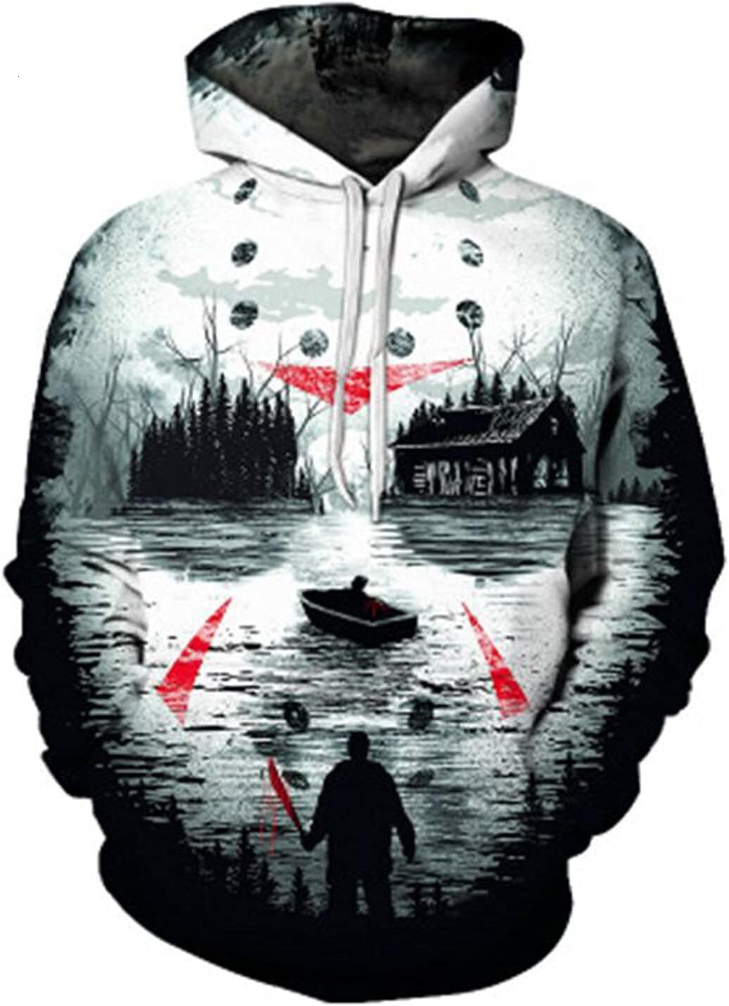 Hoodie for Mens Womens Novelty Hoodies Mens Thermal Hoodie Casual 3D Printed Loose Hoodie Top Print Hoodie Graphic keep warm cool