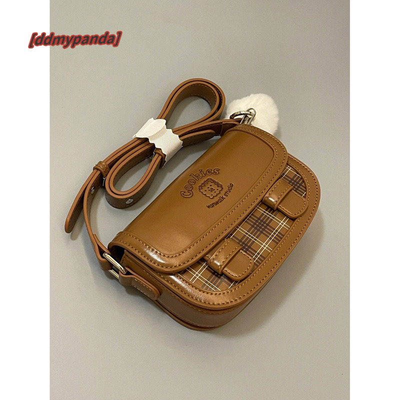 2024 New Bakery Sweet and Cute Girl Cambridge Underarm Tofu Bun High end Crossbody Shoulder Bag #30 ddmypanda