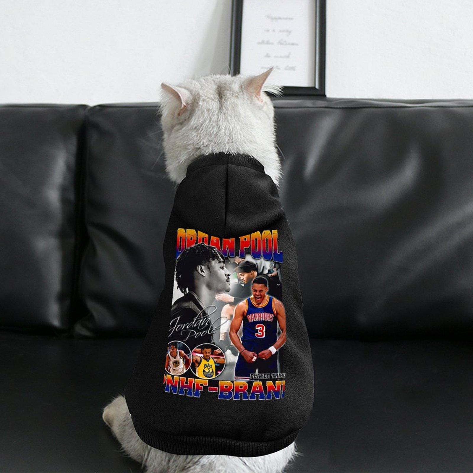 Designer Fashion Pet Hoodie Breathable Everyday Wear Cat Hoodie Free DIY Micro Elastic Fabrics Soft Hoody