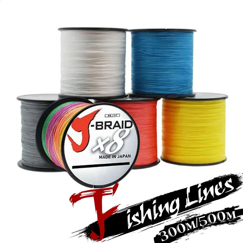 48 Strands J Braid Fishing Line 300m 500m Japan PE Braided Multifilament Floating 241105