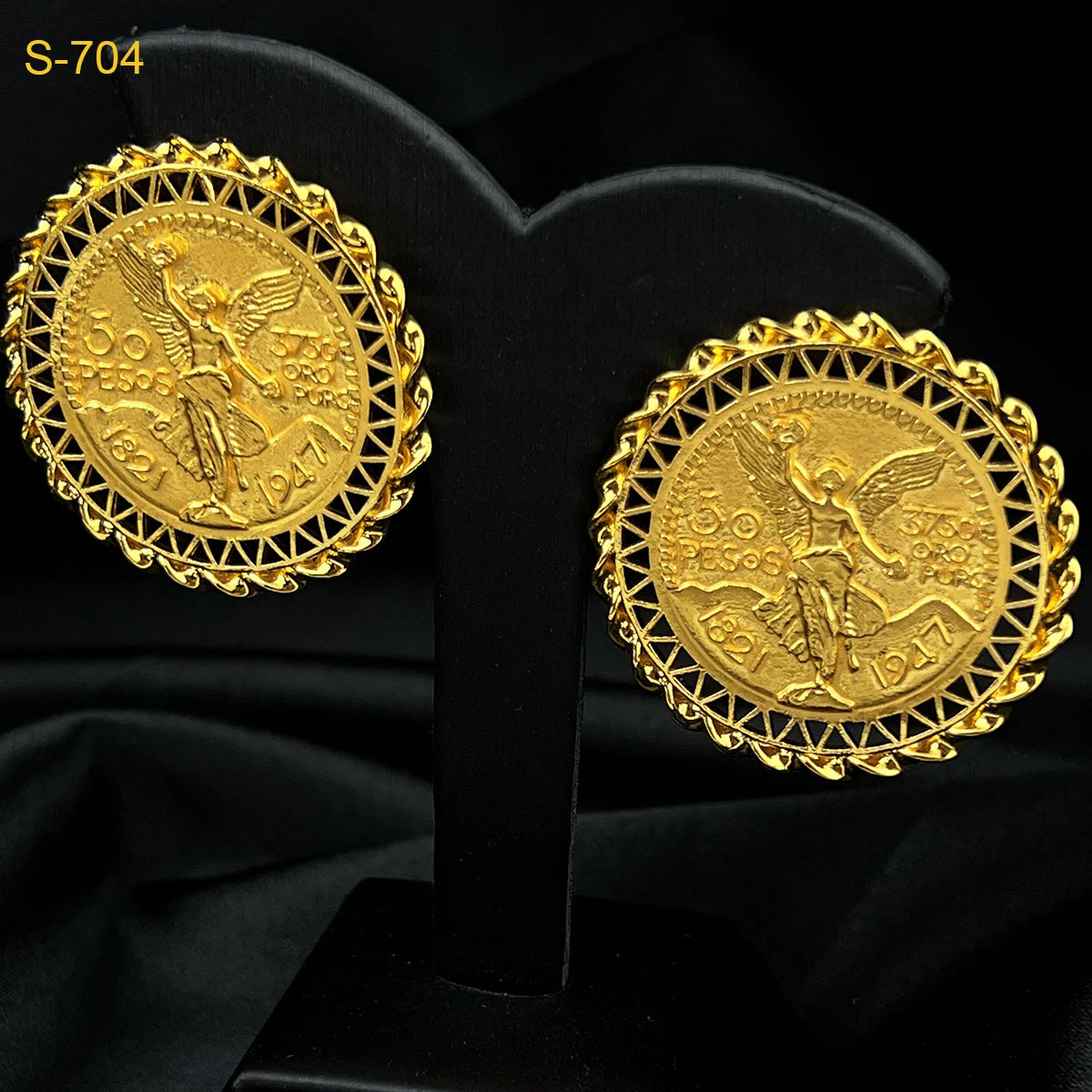 ANIID ly ed Dubai gold coin necklace bracelet jewelry set African Ethiopian bride wedding gift241105