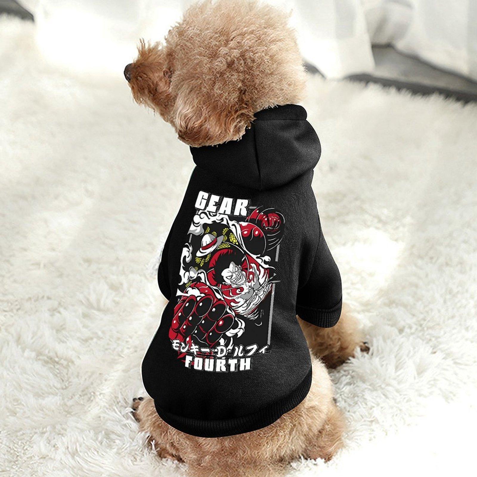Fashion Casual Cat and Dog Sweatshirt Hooded Long Sleeve Everyday Outdoor Pet Hoodie Customized Printed Terylene health cloth Loose Fit Pet Hoody