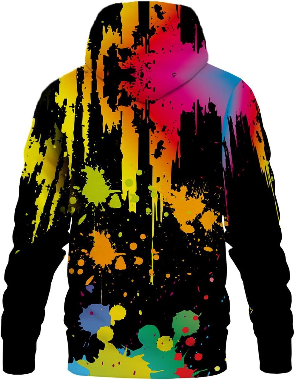 Hoodie for Mens Womens Unisex 3D Printed Casual Workout Hoodie Sweater Sweatshirt Graphic Fashionable and cool