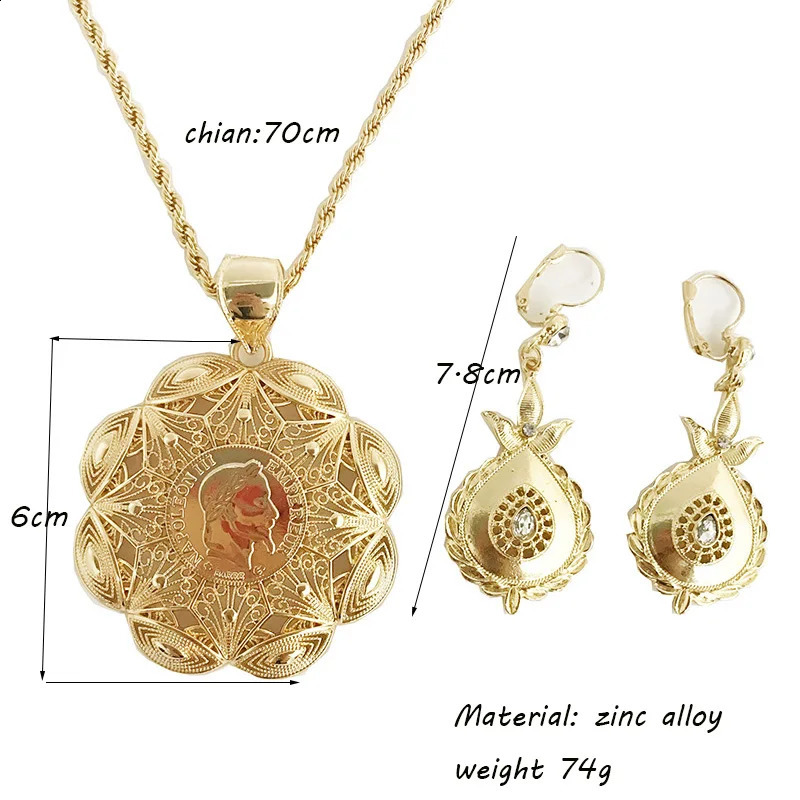 Fashion hip hop pendant zinc alloy metal portrait coin necklace Mens crisscross couple necklace womens jewelry with free shipp 241105