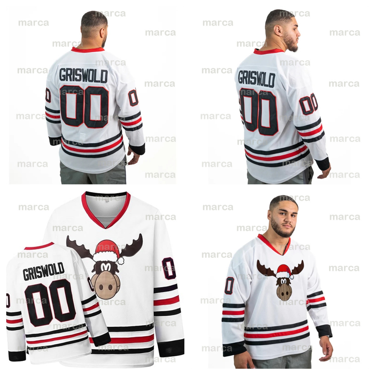 Christmas Vacation Hockey Jerseys for Men/ Women / Youth - custom Any Name Any Number