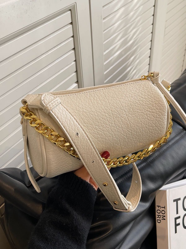 Minority Design Cylindrical Chain Small For Bags Handbags Women High-end Single Shoulder Diagonal Cross Bag Designer