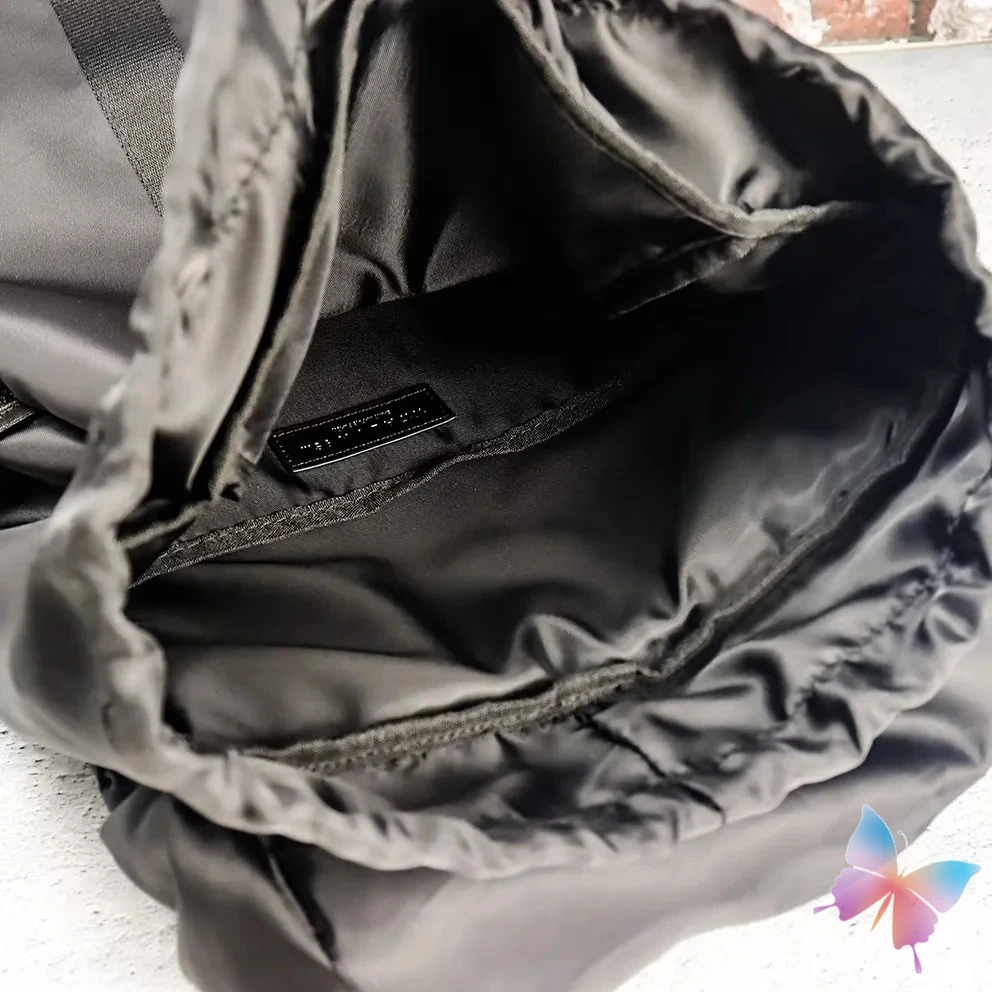 24ss 1017 ALYX 9SM Backpack Embroidered Letter Function Tactical Metal Sleeve Letter Outdoor Travel Nylon Flip Bag 241104