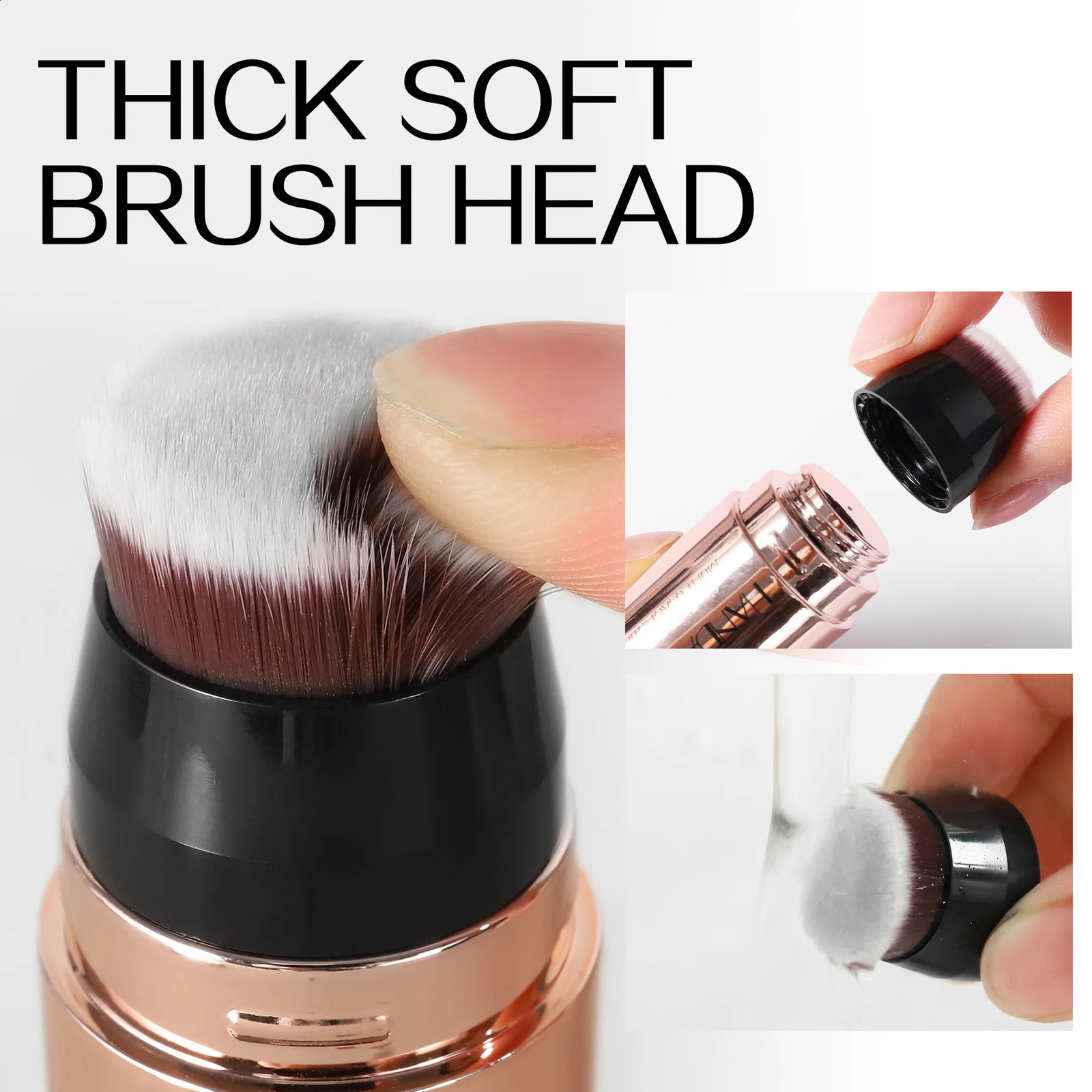 1PC Double Head Face Bronzer Contour Stick Cream Makeup Light Dark Shadow Lasting Matte Concealer Brighten Contouring with Brush 241105