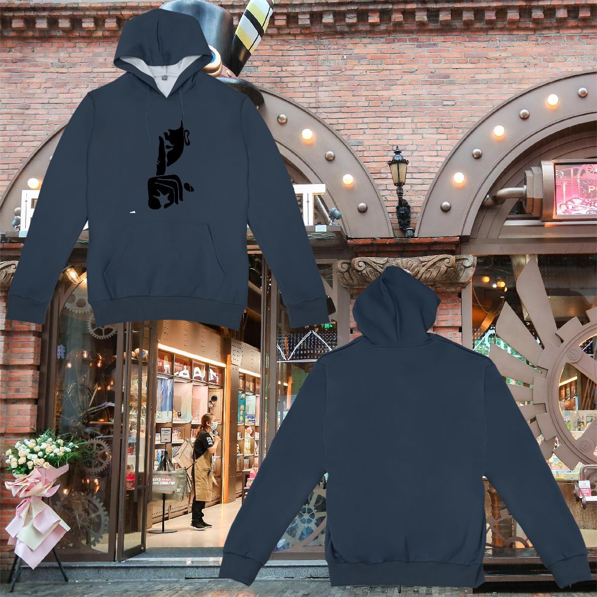 Casual New Mens Hoodie Sweatshirt Breathable Comfortable Hoodie for Man Woman Custom Cartoon Clothes Hoodie Hip Hop 350g Cotton