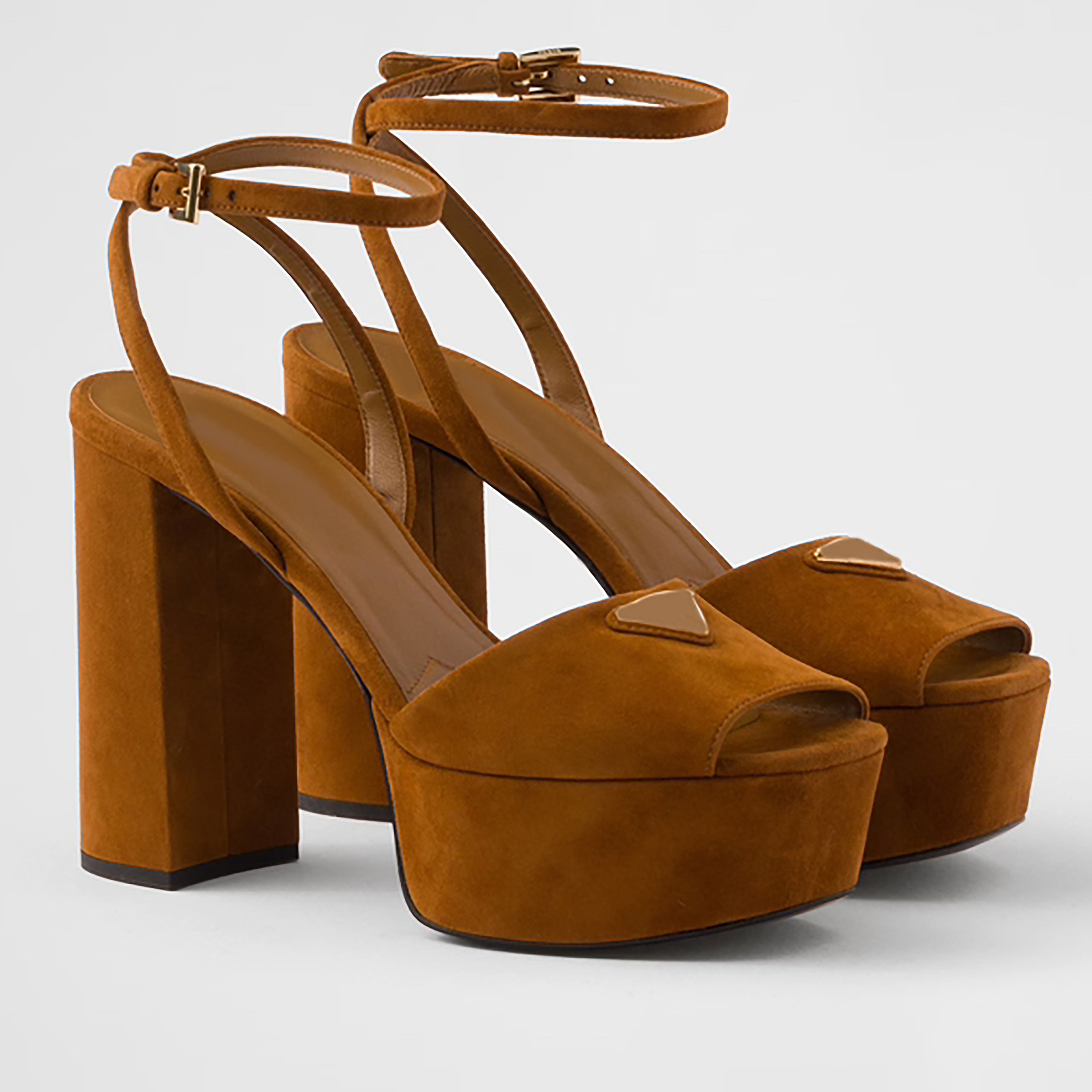 Platform heels Sandals Designers shoes Fashion Satin Patent Leather buckle decoration 13cm Crystal high heeled shoes Rome Designer Sandal velvet evening shoes