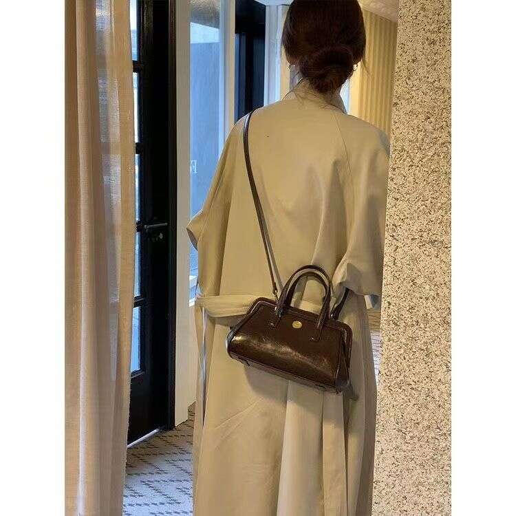 Designer Bag JIAERDI Vintage Wine Red Messenger Bag Women Retro Pu Leather Handle Chic Casual Crossbody Bags Ladies Harajukuu Y2k Bags Female handbag