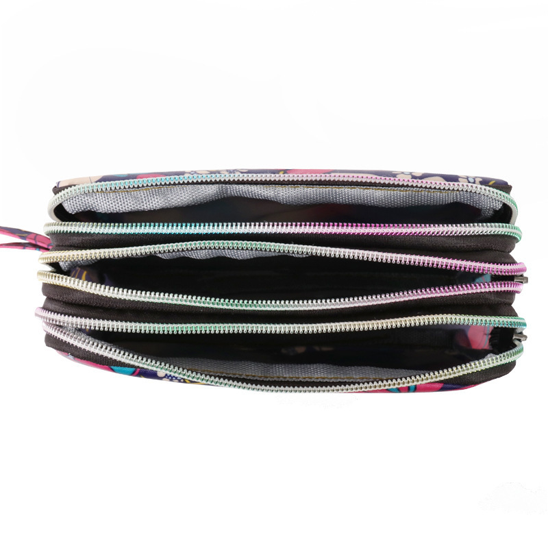 New Long Designer Mobile Wallet Fabric Dressing Bag For Women's Small Handbag