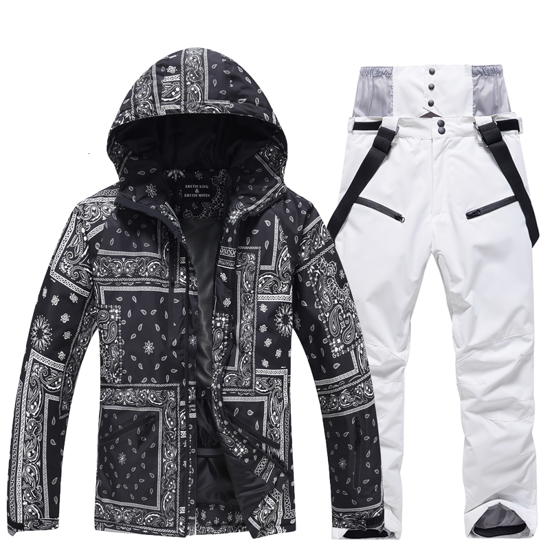 Men's Women's, Sets, Waterproof, Snow Costume, Ski Jacket And Pant Set, Outdoor Clothing, Snowboarding Suit Sets