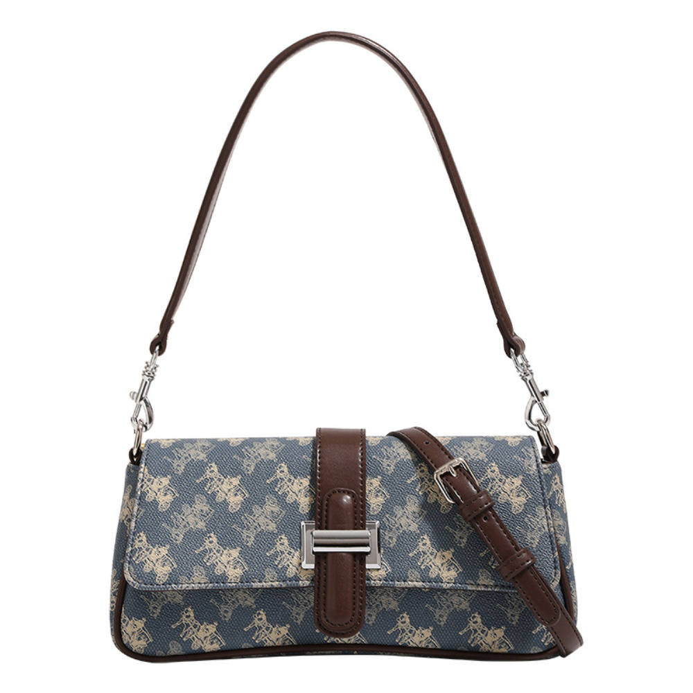 Brand Designer Shoulder 2024 New Style Printed Casual Messenger Ladies Fashion Trend Women's Bag